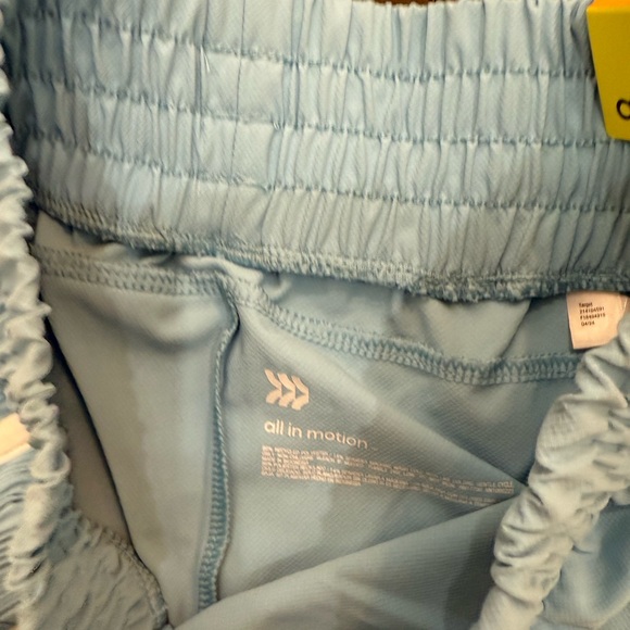 NWT All in Motion Light Blue Athletic Shorts - Picture 3 of 3